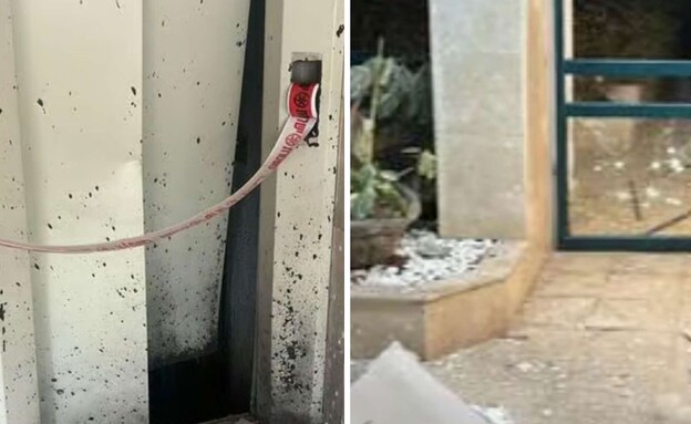 רימון רסס נזרק ללובי של בניין יוקרה בתל אביב