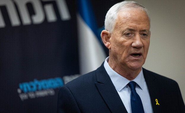 בני גנץ (צילום: יונתן זינדל, פלאש 90)