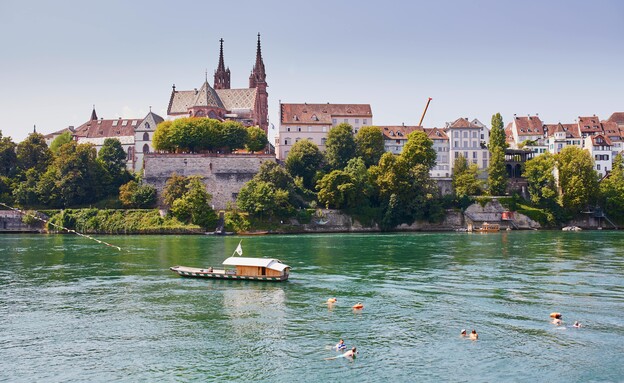 נהר הריין באזל שווייץ