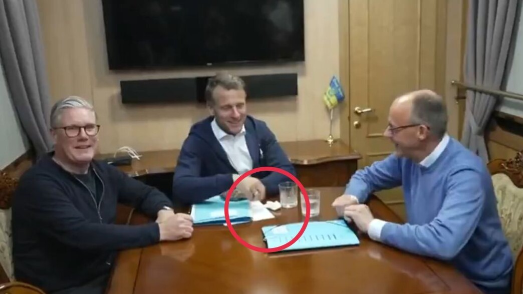 "שקית הקוקאין" של מקרון