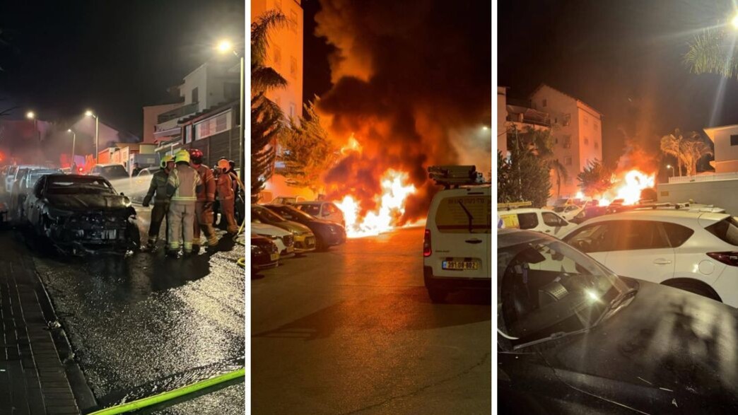 הצתה בנתניה