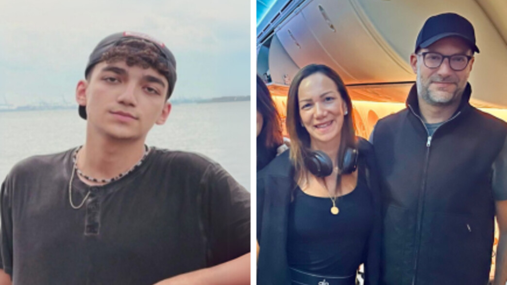 הוריו של החטוף עידן אלכסנדר בדרכם לארץ הוריו של החטוף עידן אלכסנדר בדרכם לארץ