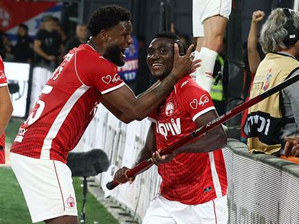 אבל ב“ש חגגה בצד השני (צילום: דני מרון)