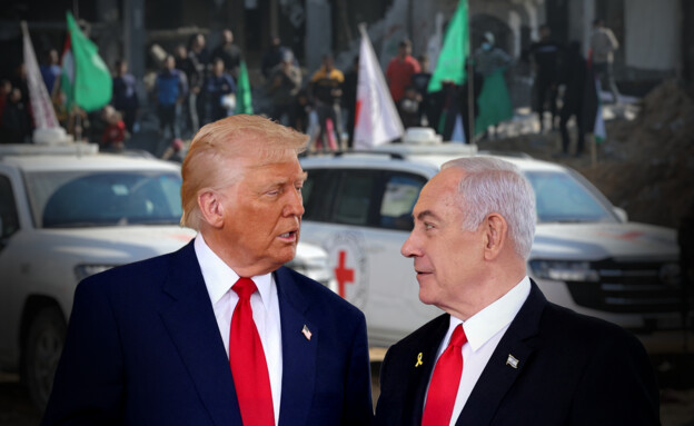 בנימין נתניהו, דונאלד טראמפ (צילום: getty images, reuters)