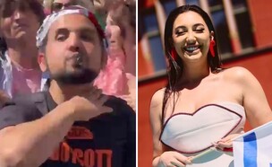 יובל רפאל בשטיח הטורקיז (צילום: Alma-Bengtsson_EBU)