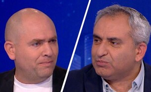 זאב אלקין וג'וש בריינר (צילום: אברי ושרקי, קשת 12)