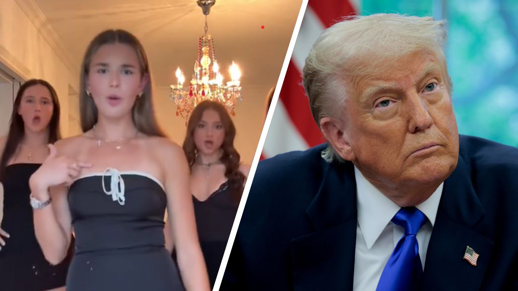 דונלד טראמפ וקאי טראמפ