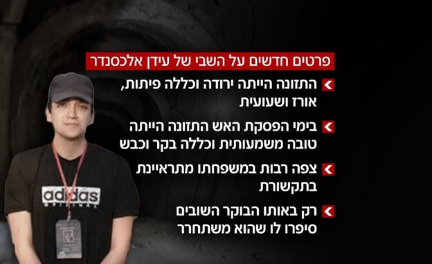 פרטים חדשים על השבי של עידן אלכסנדר