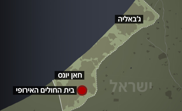 תקיפה בבית החולים האירופי בח'אן יונס