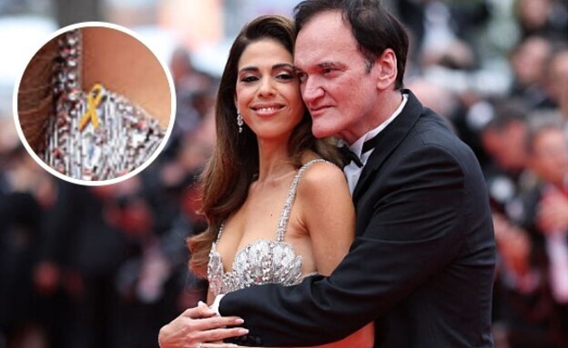 פאוור-קאפל: טרנטינו ודניאלה פיק מאוהבים על השטיח האדום של קאן (צילום: Pascal Le Segretain | getty images)