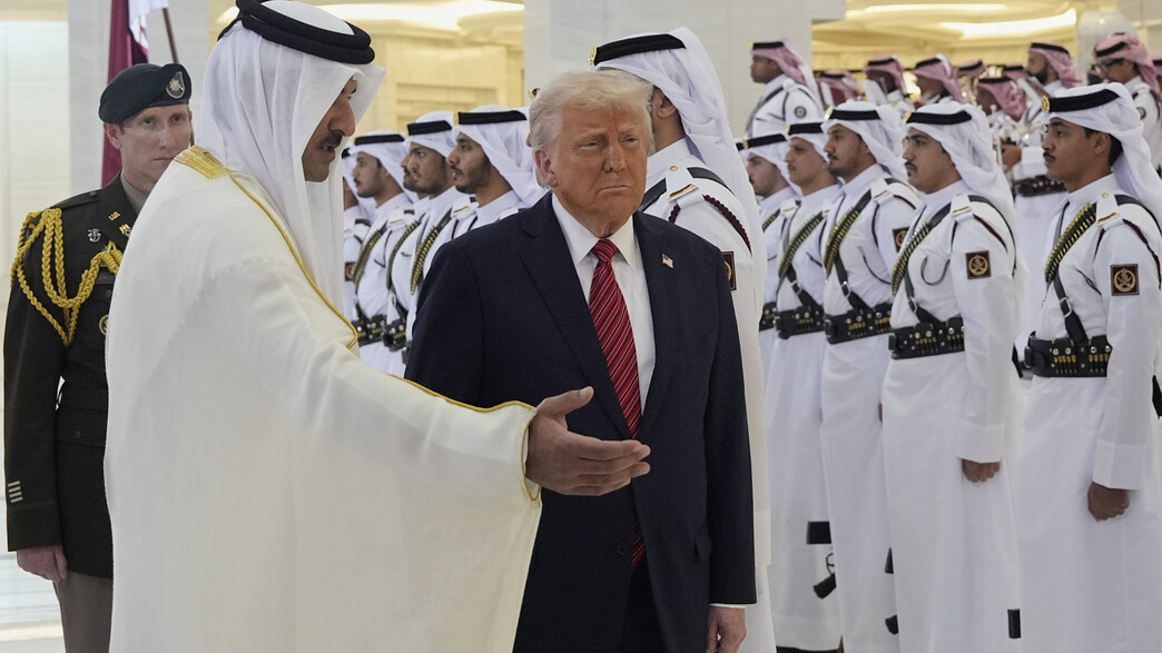 אמיר קטאר ודונלד טראמפ