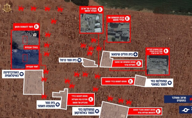 מפת אינדיקציות מודיעניות של צה
