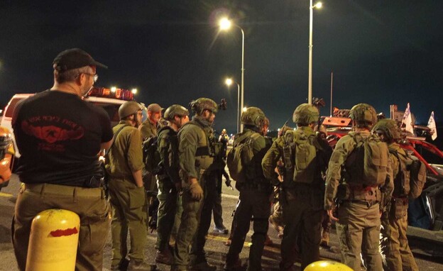 זירת הפיגוע בברוכין (צילום: תיעוד מבצעי מד