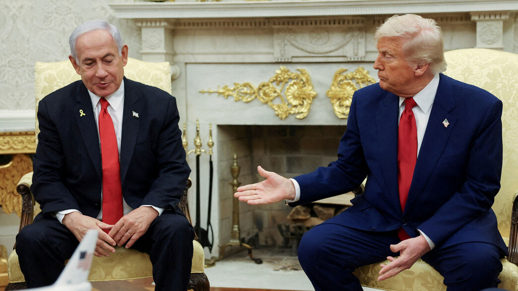 נשיא ארה"ב דונלד טראמפ ורה"מ נתניהו בבית הלבן נשיא ארה"ב דונלד טראמפ ורה"מ נתניהו בבית הלבן