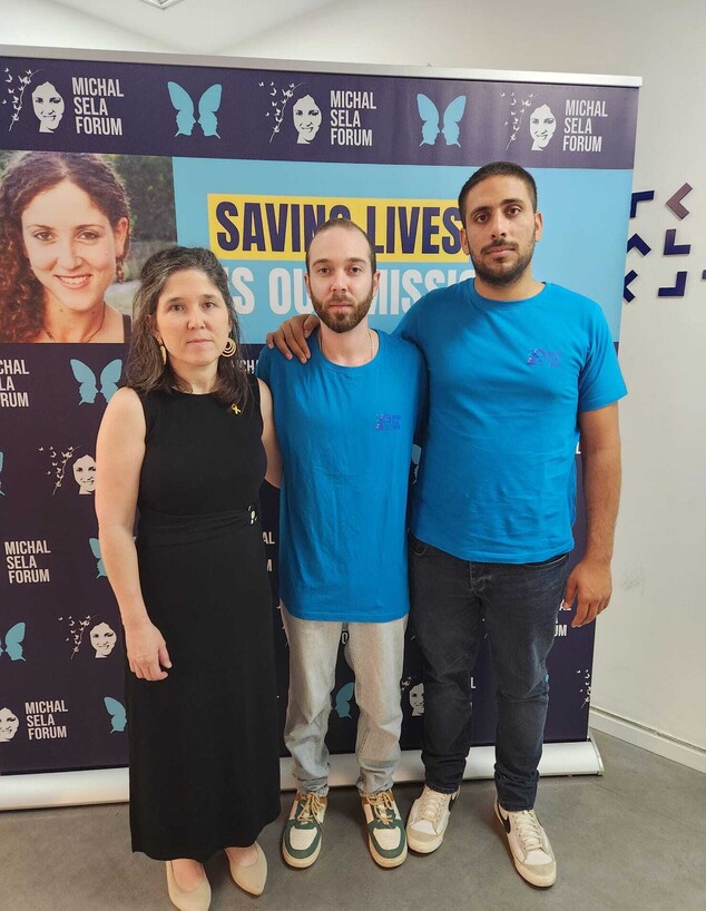 משה דדשי, אביהוא סלה, לילי בן עמי (צילום: דנה גוטרזון)