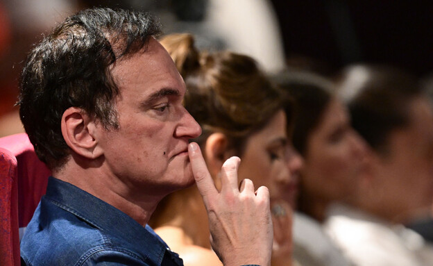 קוונטין טרנטינו, פסטיבל קאן 2025 (צילום: MIGUEL MEDINA/AFP, getty images)