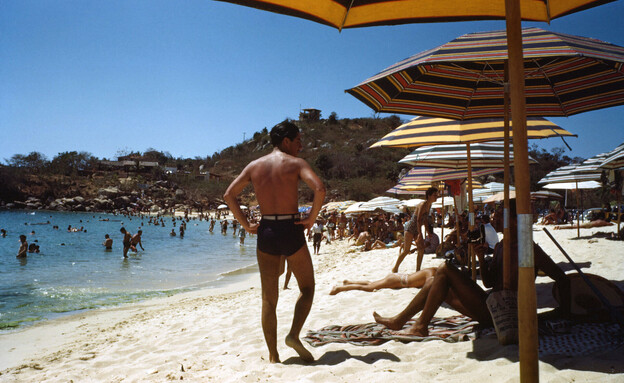 תיירים אקפולקו מקסיקו אזור החוף (צילום: Michael Ochs Archives , getty images)