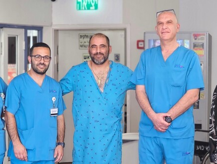 ח'ורי והצוות בפוריה (צילום: פוריה)