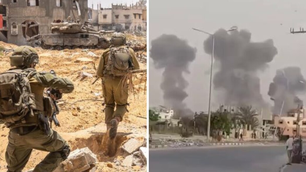 עמודי עשן והכוחות