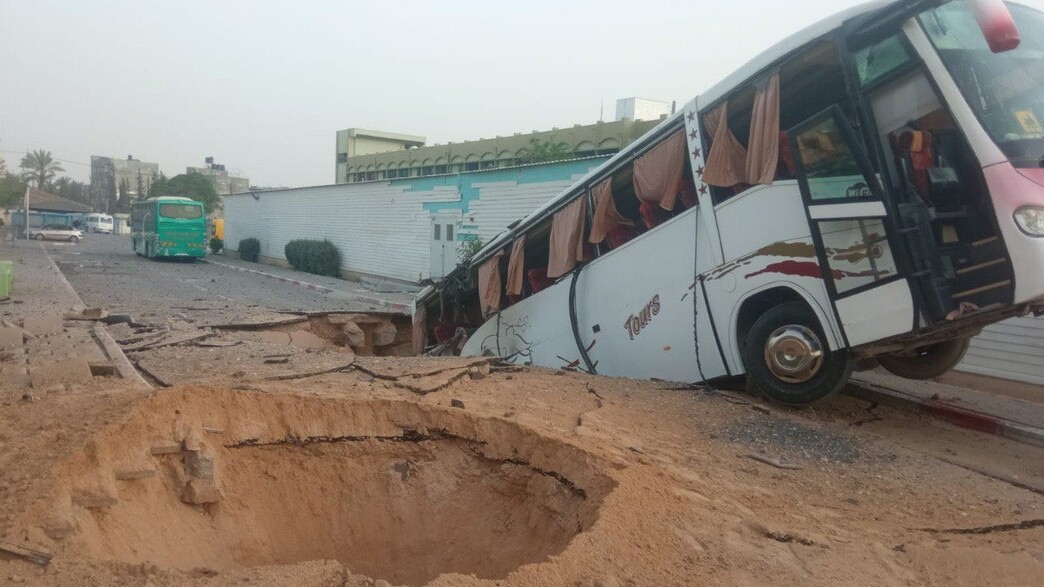 אוטובוס אגד בחיסול סינוואר