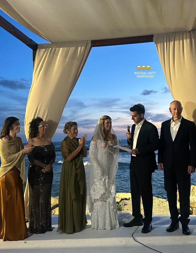 החתונה של גיא גלנט ועומר קירש (צילום: מתוך רשתות חברתיות)