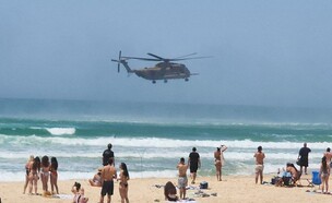 מטוס קל התרסק סמוך לחוף בבת ים