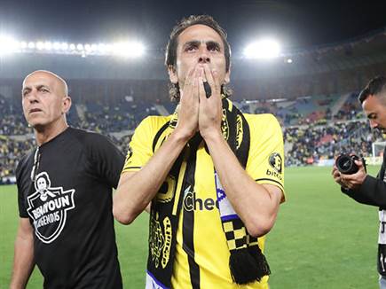 בניון. פרש במדי בית“ר (אלן שיבר) (צילום: ספורט 5)