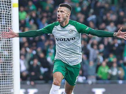 פרח בחיפה (אלן שיבר) (צילום: ספורט 5)