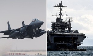 כוחות ארהב מול האיומים באזור (צילום: Centcom | DENIS LOVROVIC/AFP via Getty Images)