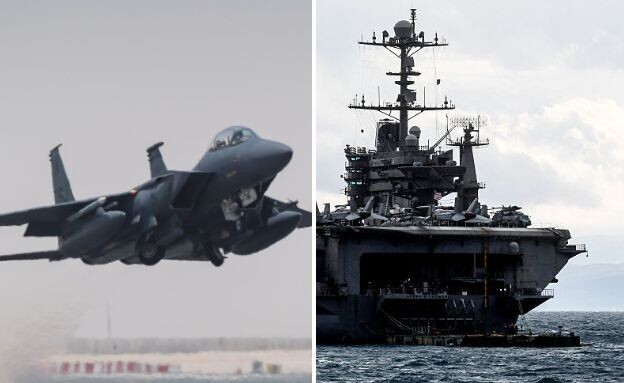 כוחות ארהב מול האיומים באזור (צילום: Centcom | DENIS LOVROVIC/AFP via Getty Images)