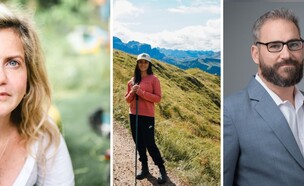 החיים עם סטומה: שחר עבוד, חן מנחם מזרחי ושני מלכין (צילום: סמדר כפרי // פרטי // זוהר סיארה)