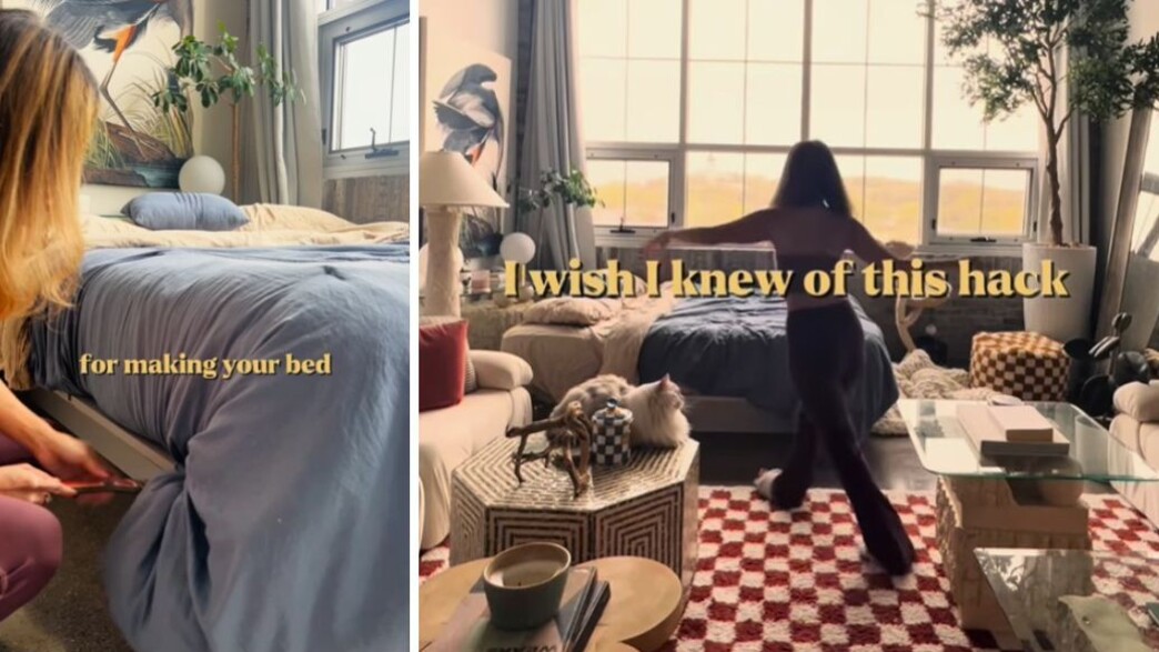 מרית בחדר השינה