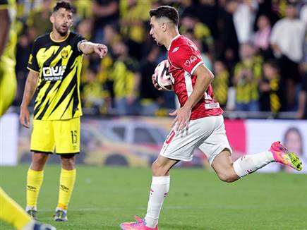 והשוותה רק בתוספת הזמן (צילום: אלן שיבר)