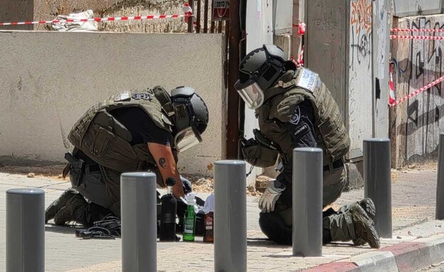 רגע מעצר התייר הגרמני (צילום: שימוש לפי סעיף 27א' לחוק זכויות יוצרים)