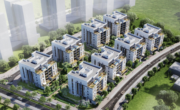 פרויקט ״השדרה״ של קבוצת שבירו בנווה איילון. 