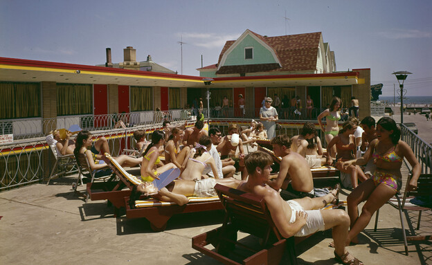 נופשים אטלנטיק סיטי 1965 (צילום: Aladdin Color Inc, getty images)