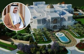 קטאר ארמון אל ווג'בה צילום מסך מתוך סרטון יוטיוב (צילום: יוטיוב // ויקיפדיה)