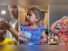 ביצה על הראש  (צילום: מתוך טיקטוק)