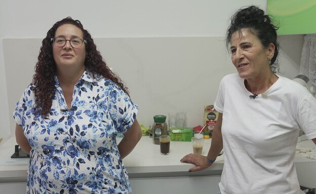 מלי ואיילת (צילום: חדשות 12)