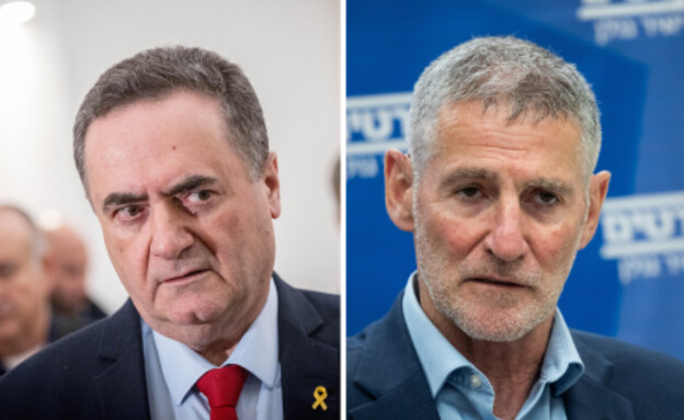יאיר גולן, ישראל כ"ץ (צילום: אורן בן חקון, חיים גולדברג, פלאש 90)