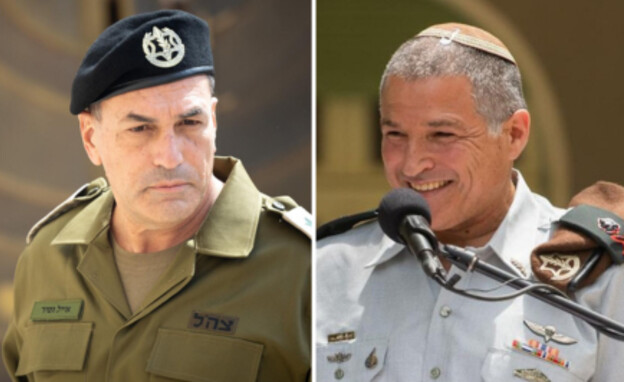 דוד זיני, אייל זמיר (צילום: יונתן זינדל, דובר צה"ל, פלאש 90)