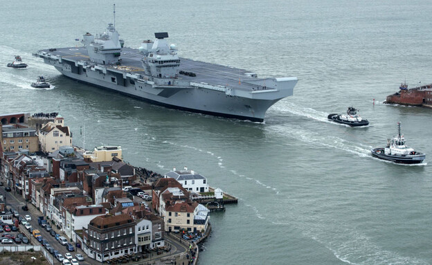 נושאת המטוסים הבריטית הנסיכה מוויילס, הצי הבריטי נושאת המטוסים הבריטית הנסיכה מוויילס, הצי הבריטי