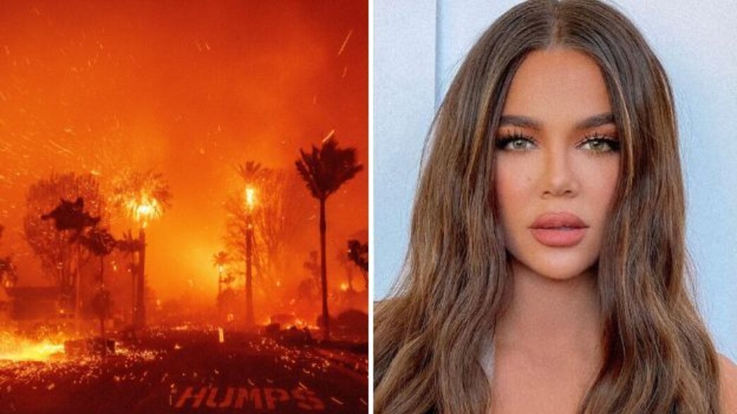 קלואי קרדישאן מדברת על השריפות