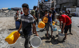 משבר הרעב בעזה (צילום: עבד רחים חטיב, פלאש 90)