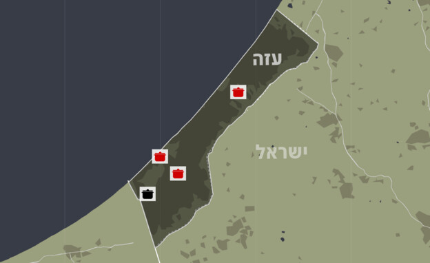 מרכז החלוקה לסיוע הומוניטרי בעזה