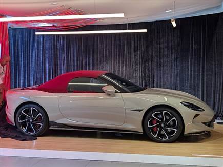 אפשרות התאמה אישית לצבע, תא נוסעים, גג וכמובן בין שתי יחידות הנעה (צילום: ספורט 5)