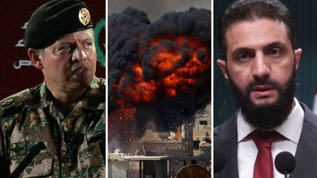 הנשיא הסורי והמלך הירדני הנשיא הסורי והמלך הירדני