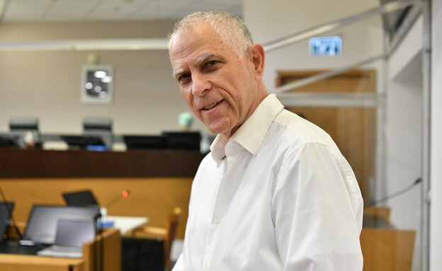 נוני מוזס בבית המשפט בעדות נתניהו (צילום: ראובן קסטרו)