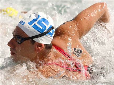 (סימונה קסטרווילארי, איגוד השחייה) (צילום: ספורט 5)