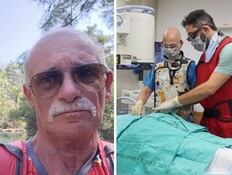 הטיפול ברמבם (צילום: רמב"ם+פרטי)